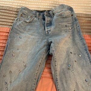 NWOT Levi’s Premium Embellished Jeans